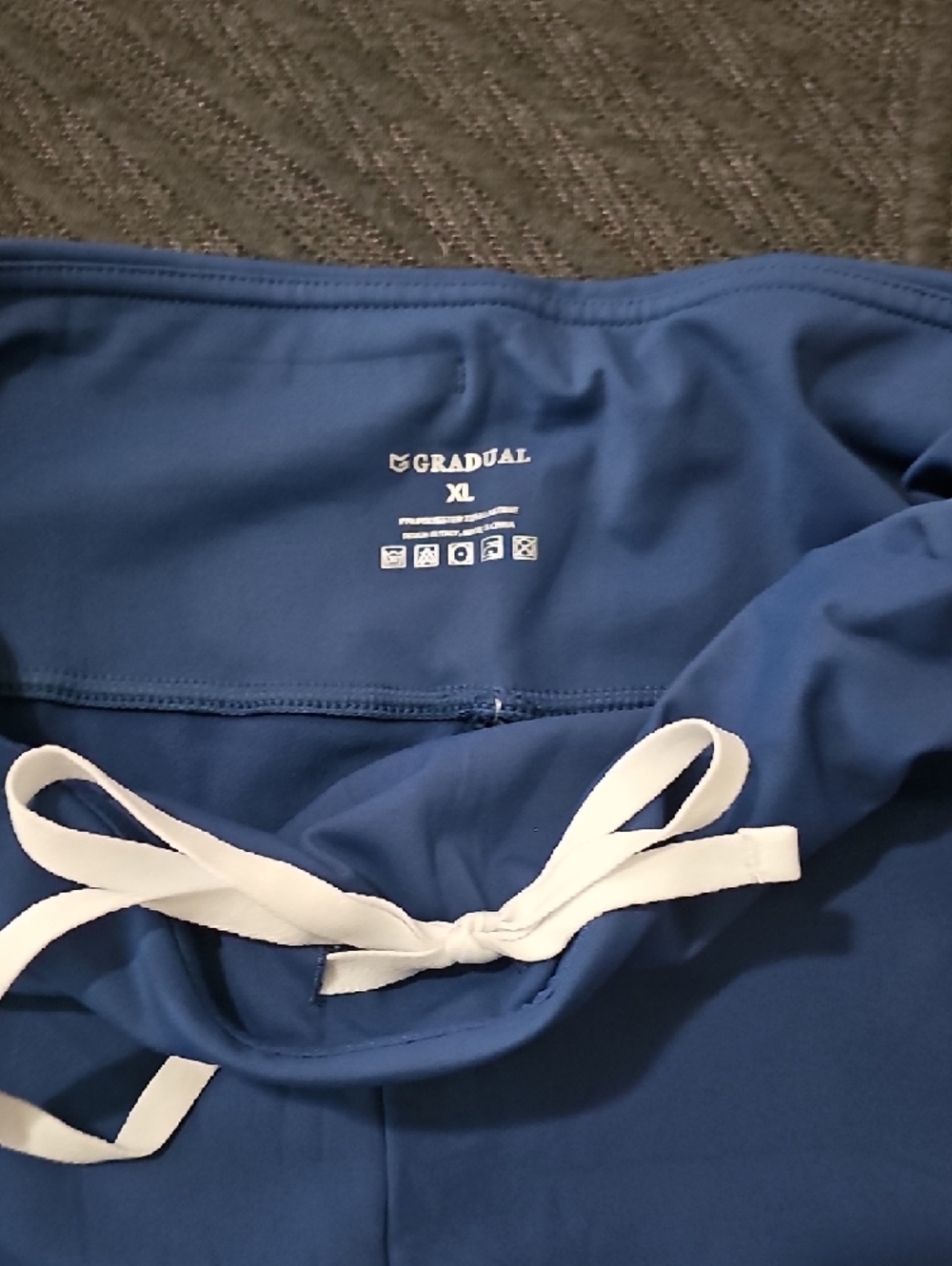 Everyday Blue Drawstring Jogger Pants - Picture 3 of 8